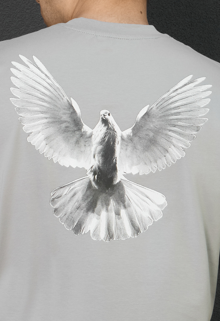 Koszulka Staff dove oversize