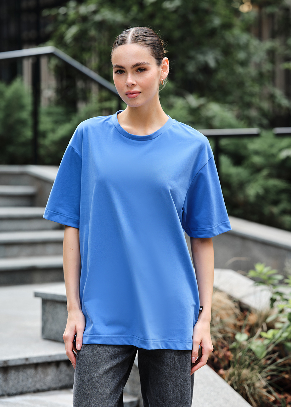 Koszulka damska Staff li blue oversize