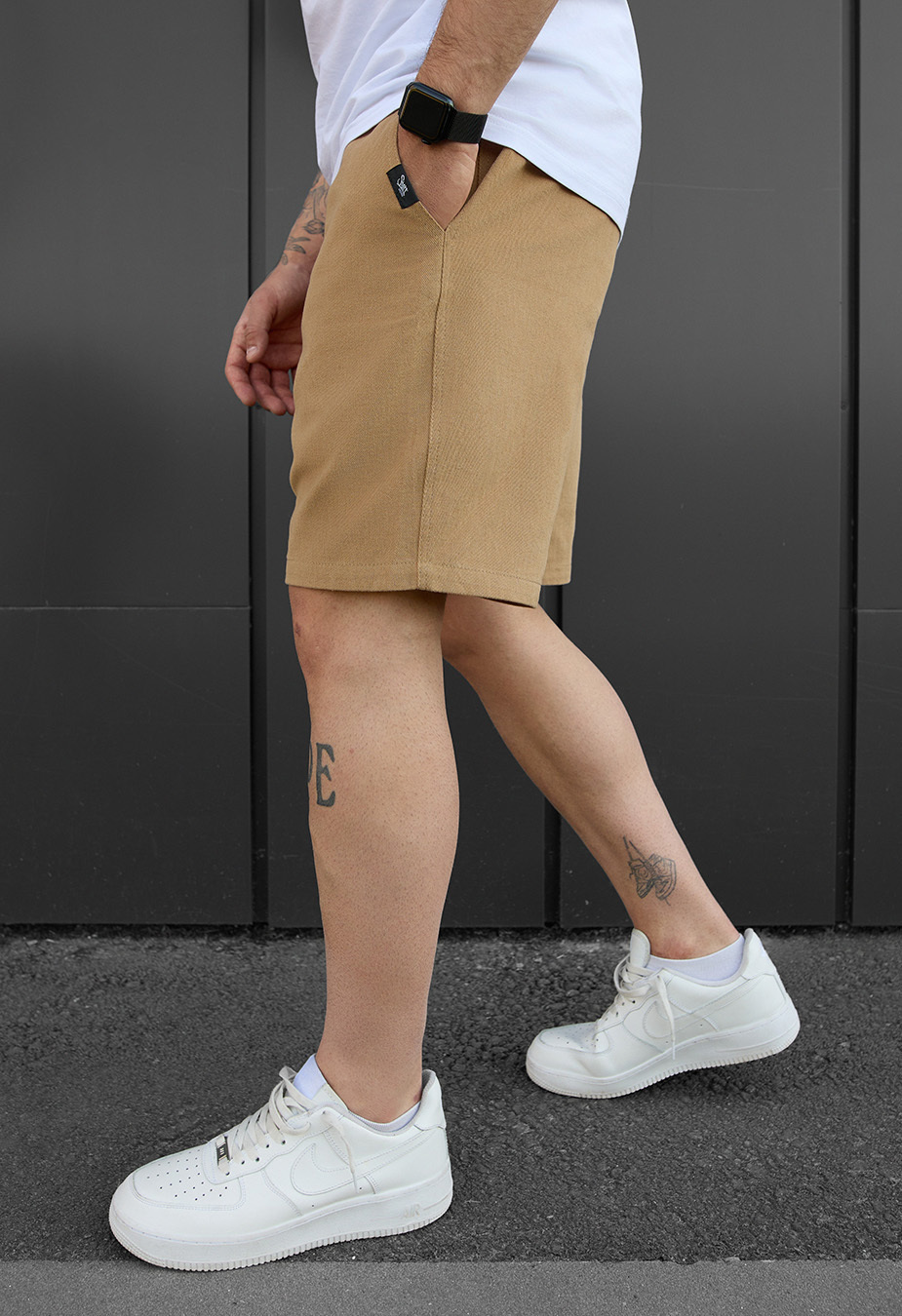 Szorty chinosy Staff tou beige