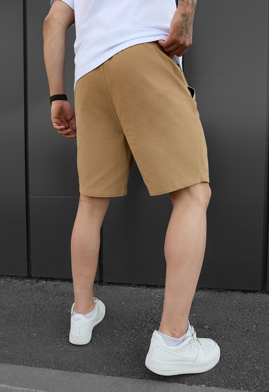 Szorty chinosy Staff tou beige