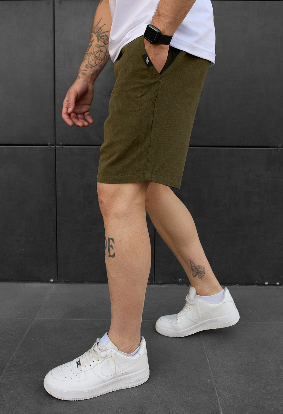 Szorty chinosy Staff tou khaki