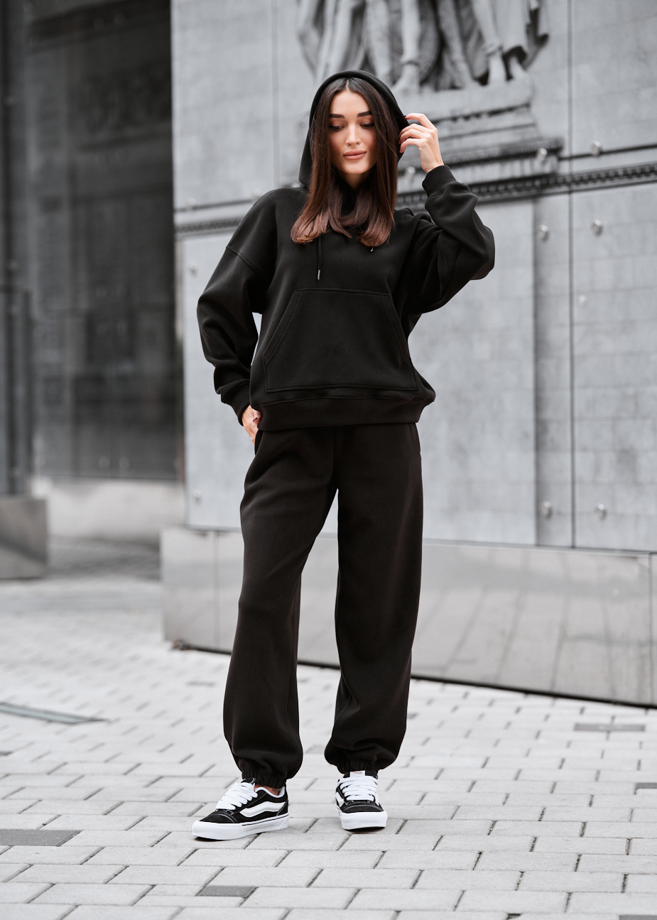 Dres Staff nu black oversize fleece