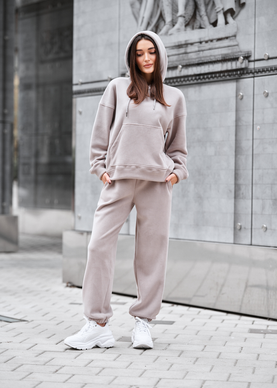 Dres Staff nu gray oversize fleece