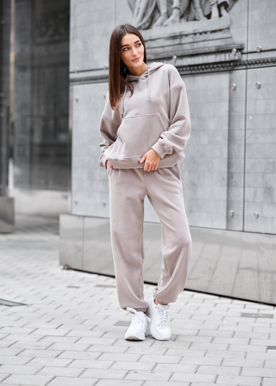 Dres Staff nu gray oversize fleece