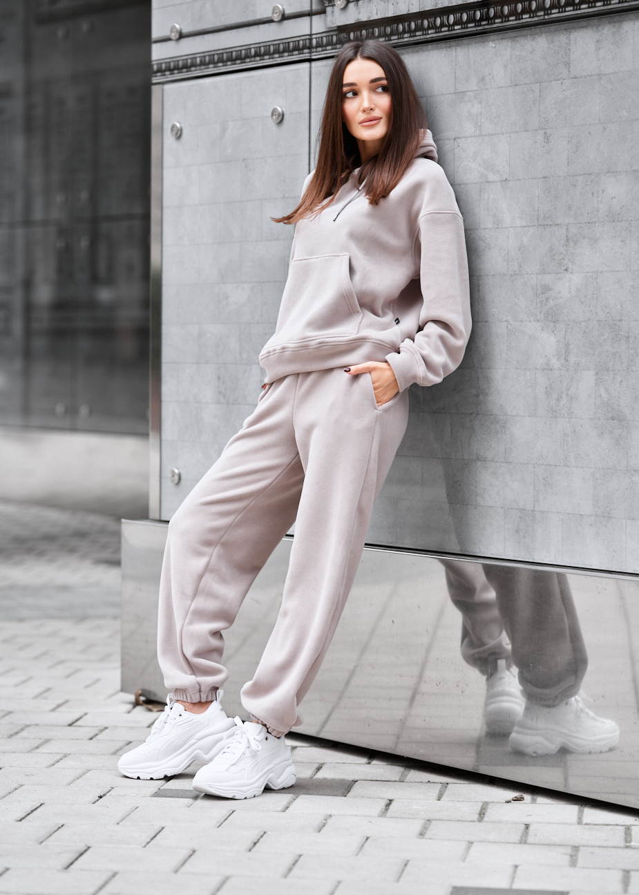 Dres Staff nu gray oversize fleece