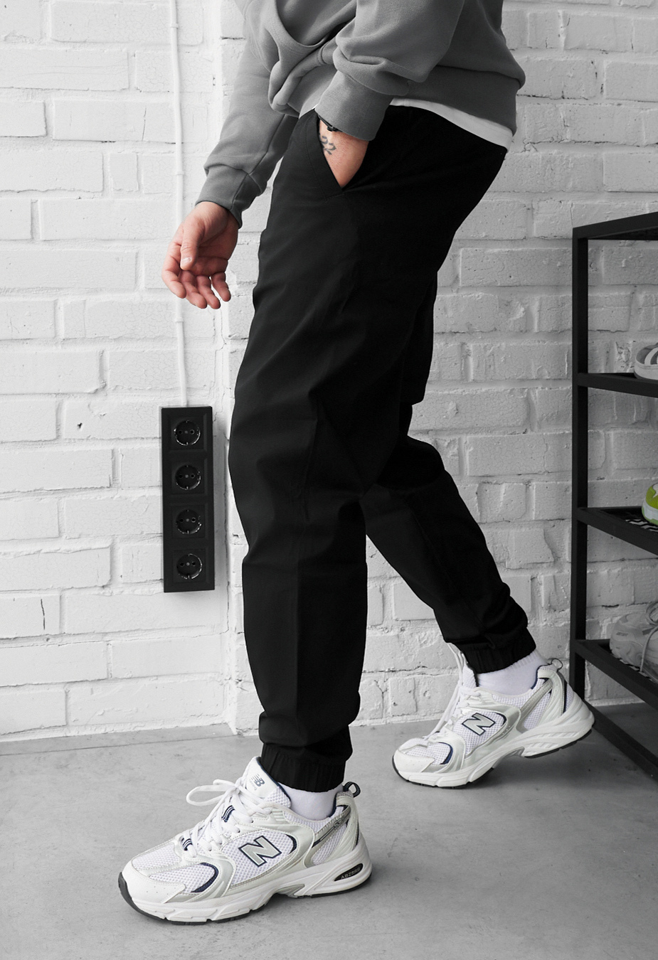 Joggery Staff pa black