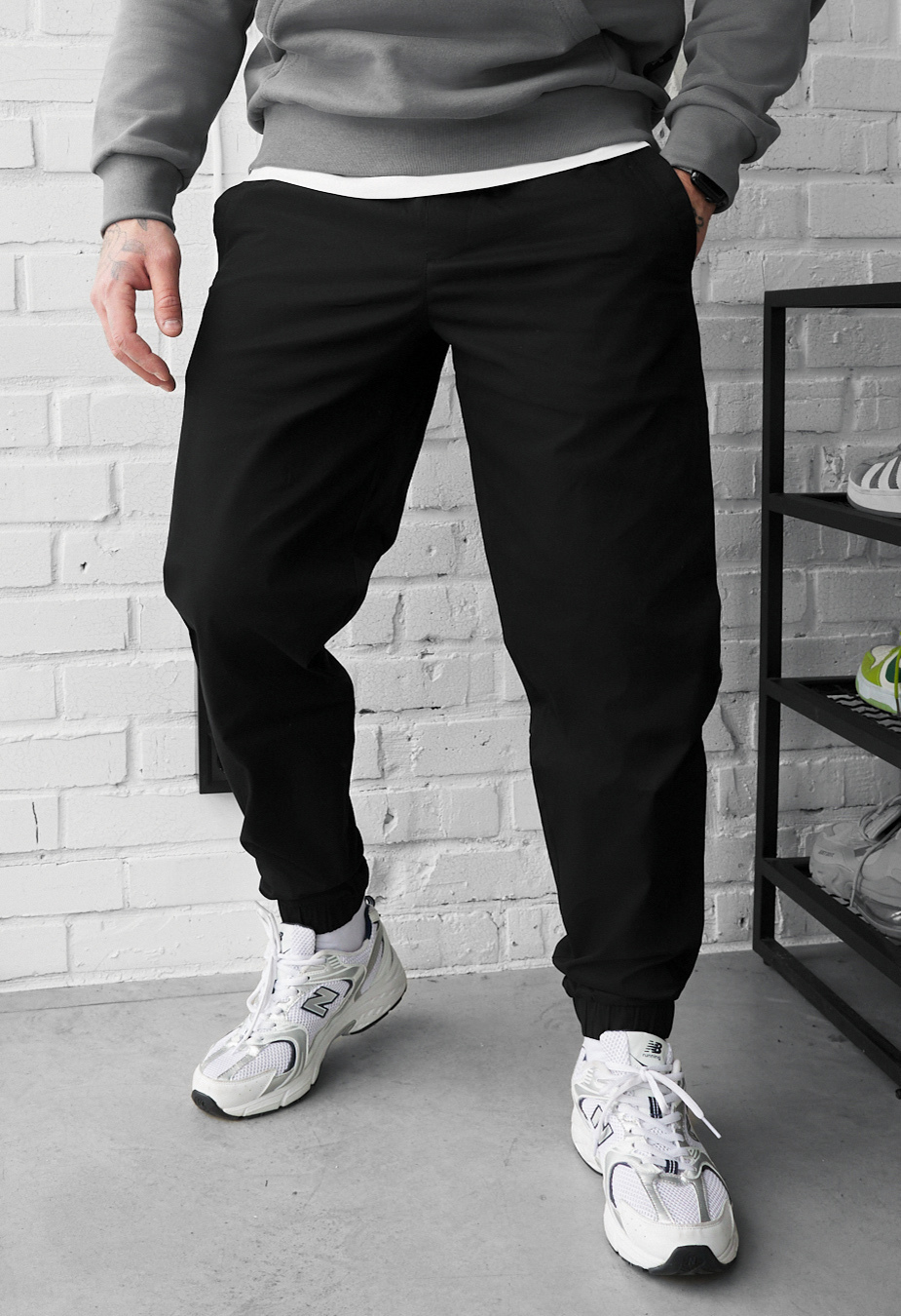 Joggery Staff pa black