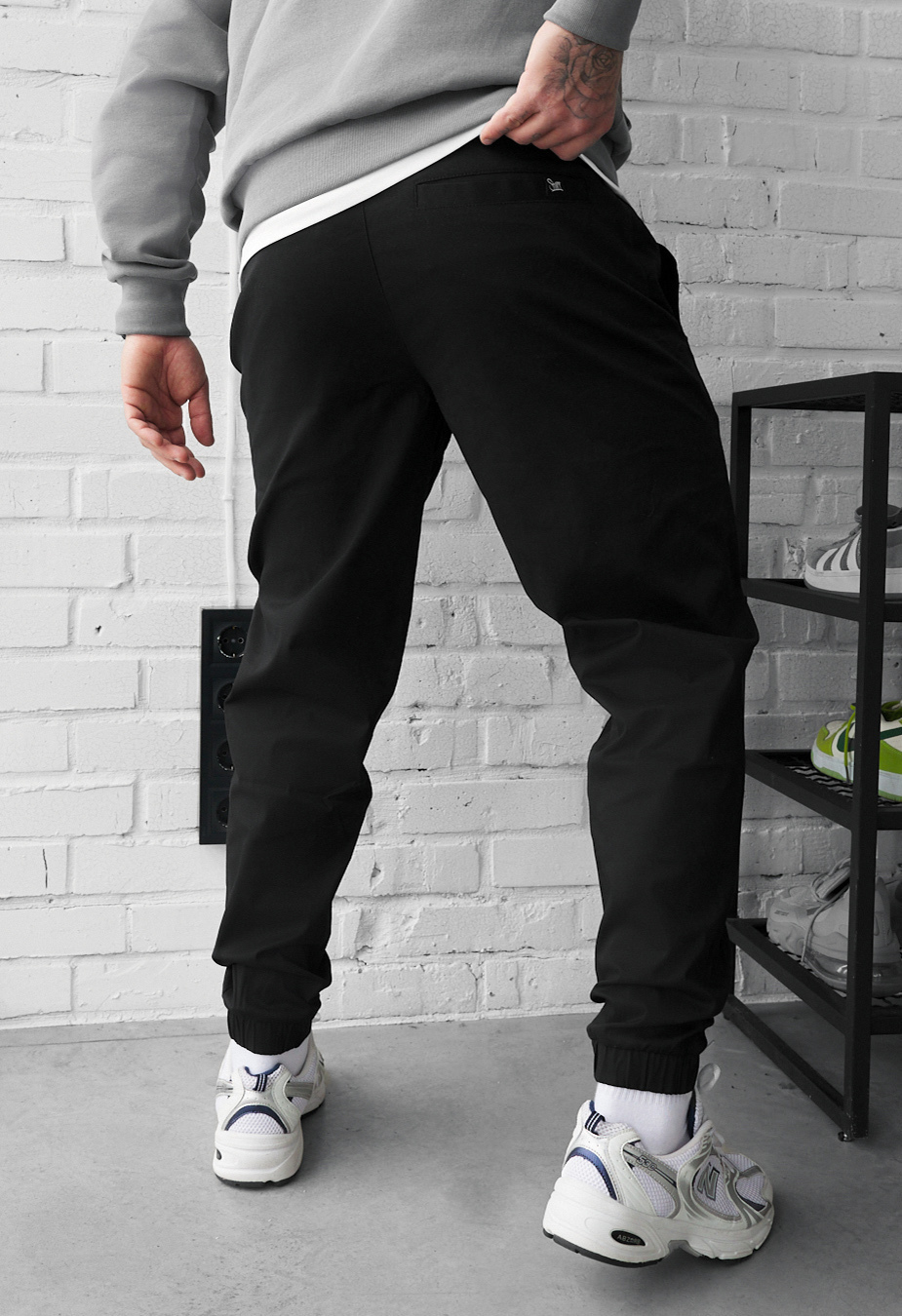 Joggery Staff pa black