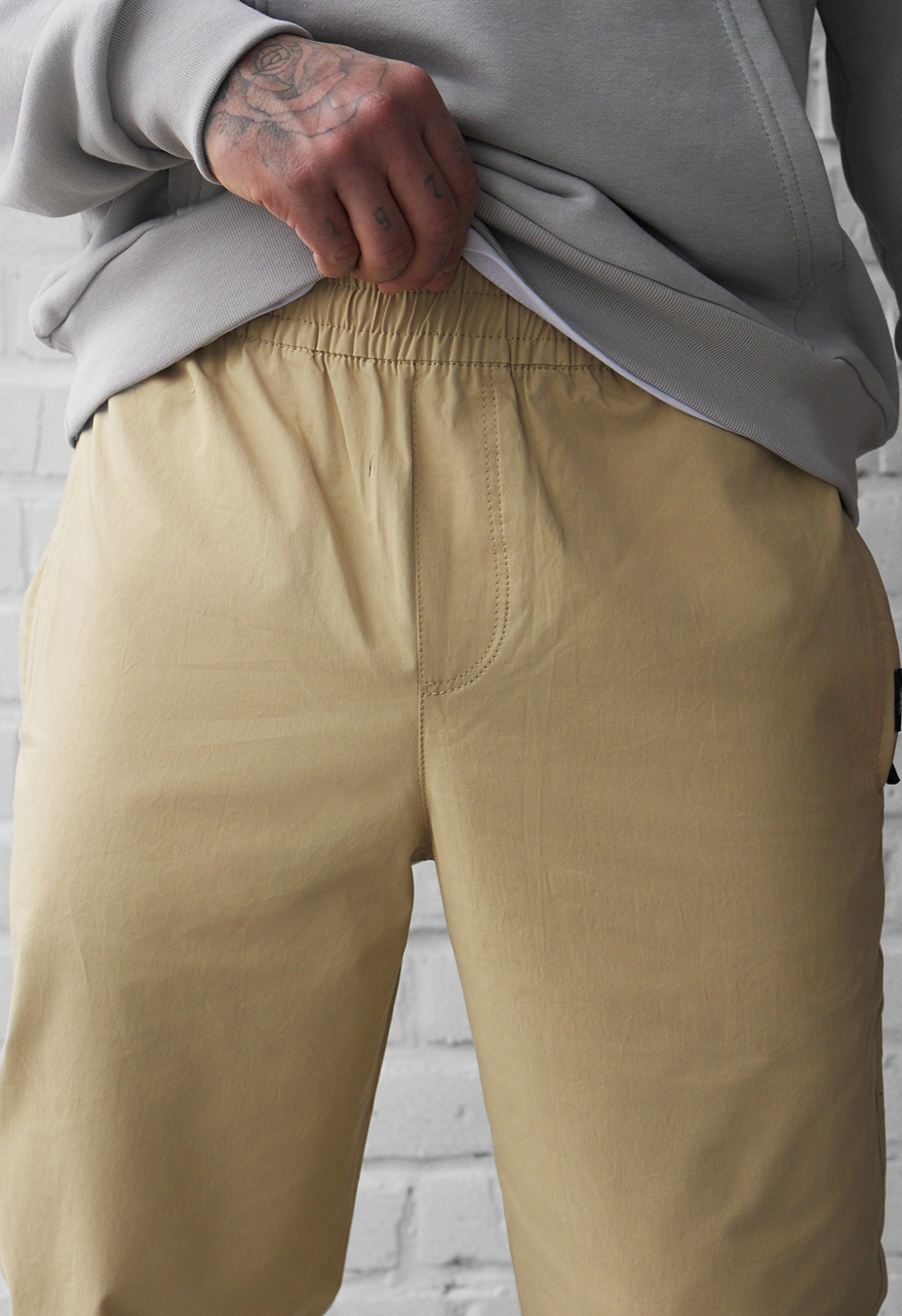 Spodnie Staff hos beige