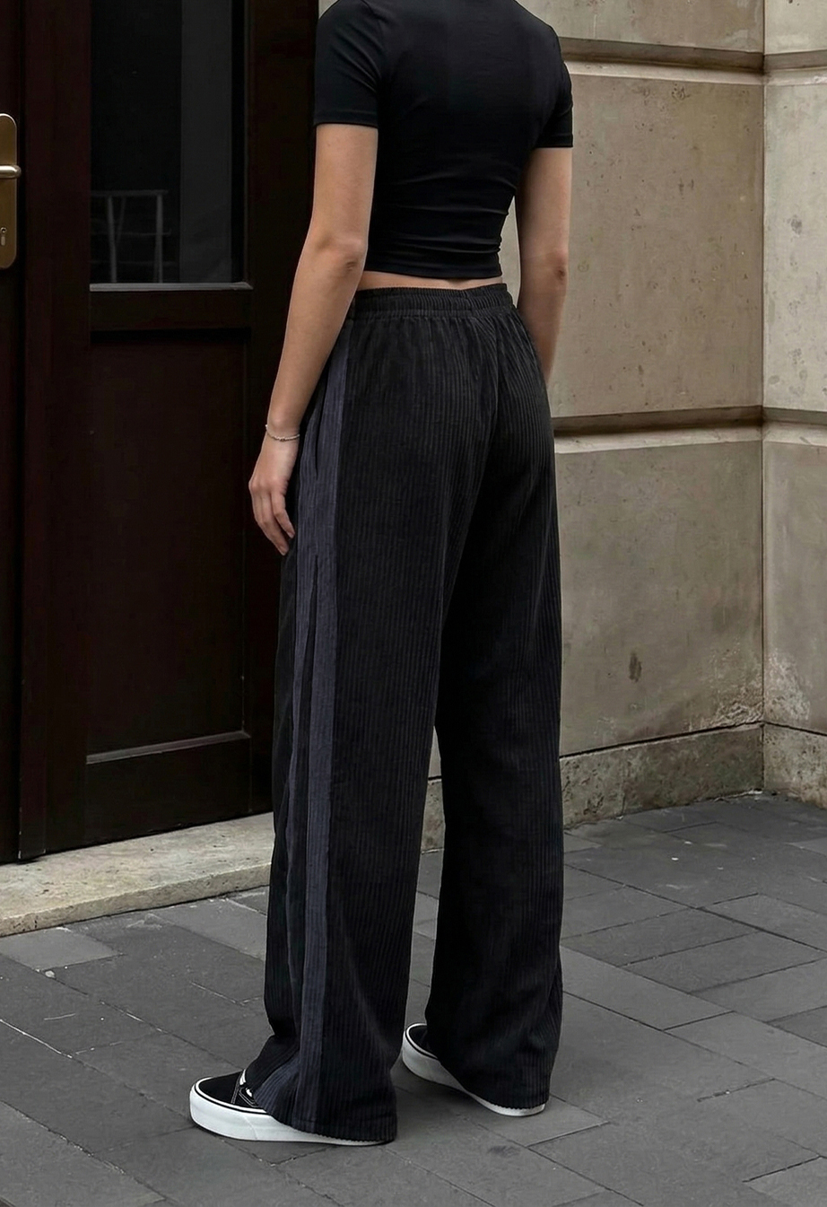 Spodnie Staff re black