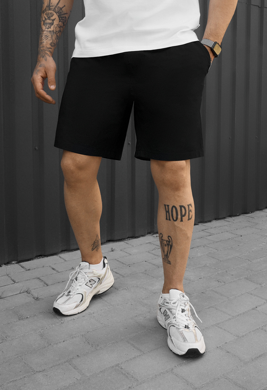 Spodenki Staff ja black