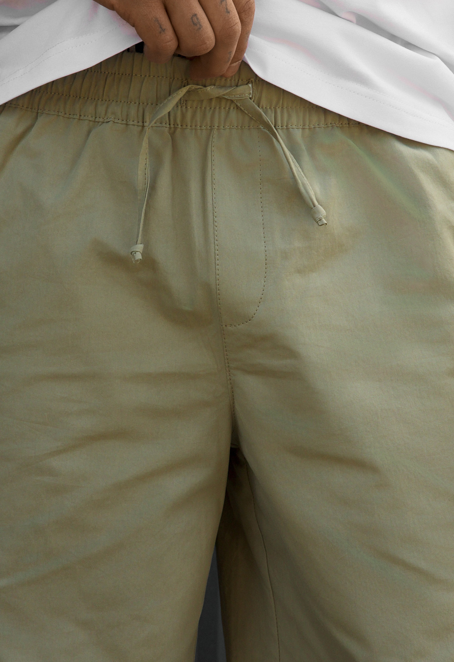 Spodenki chinos Staff ja olive