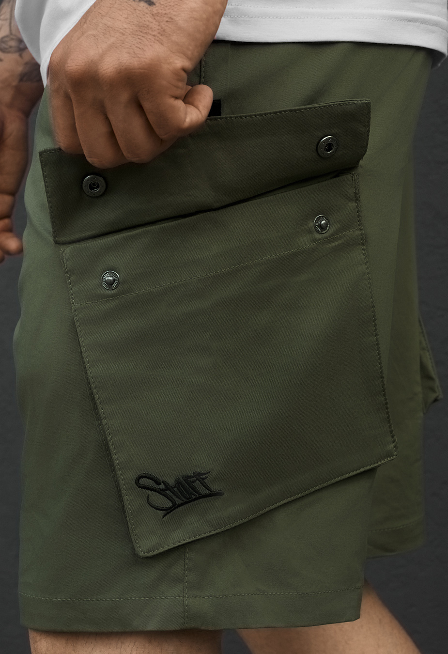 Spodenki Staff cargo ski khaki