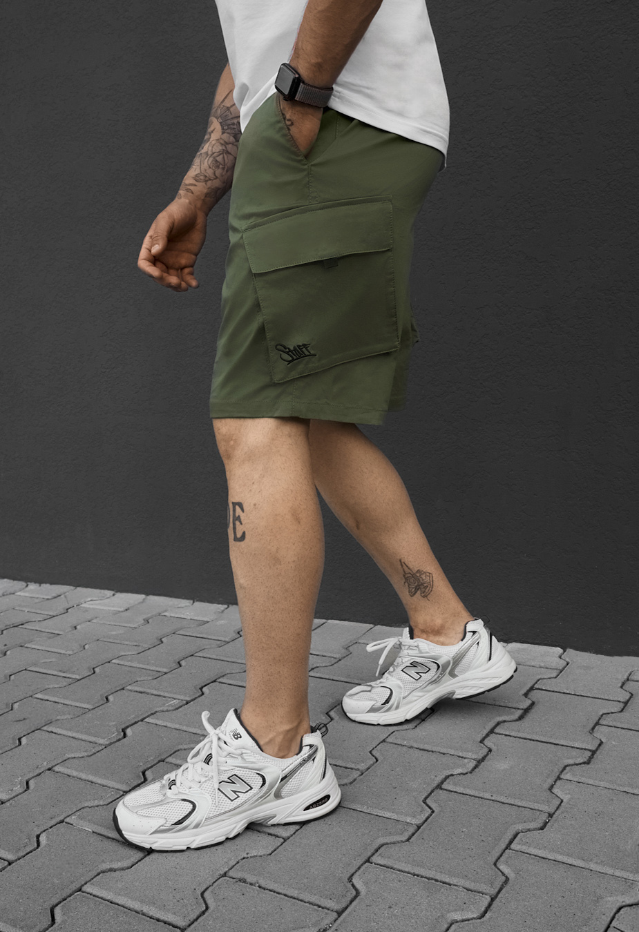 Spodenki Staff cargo ski khaki