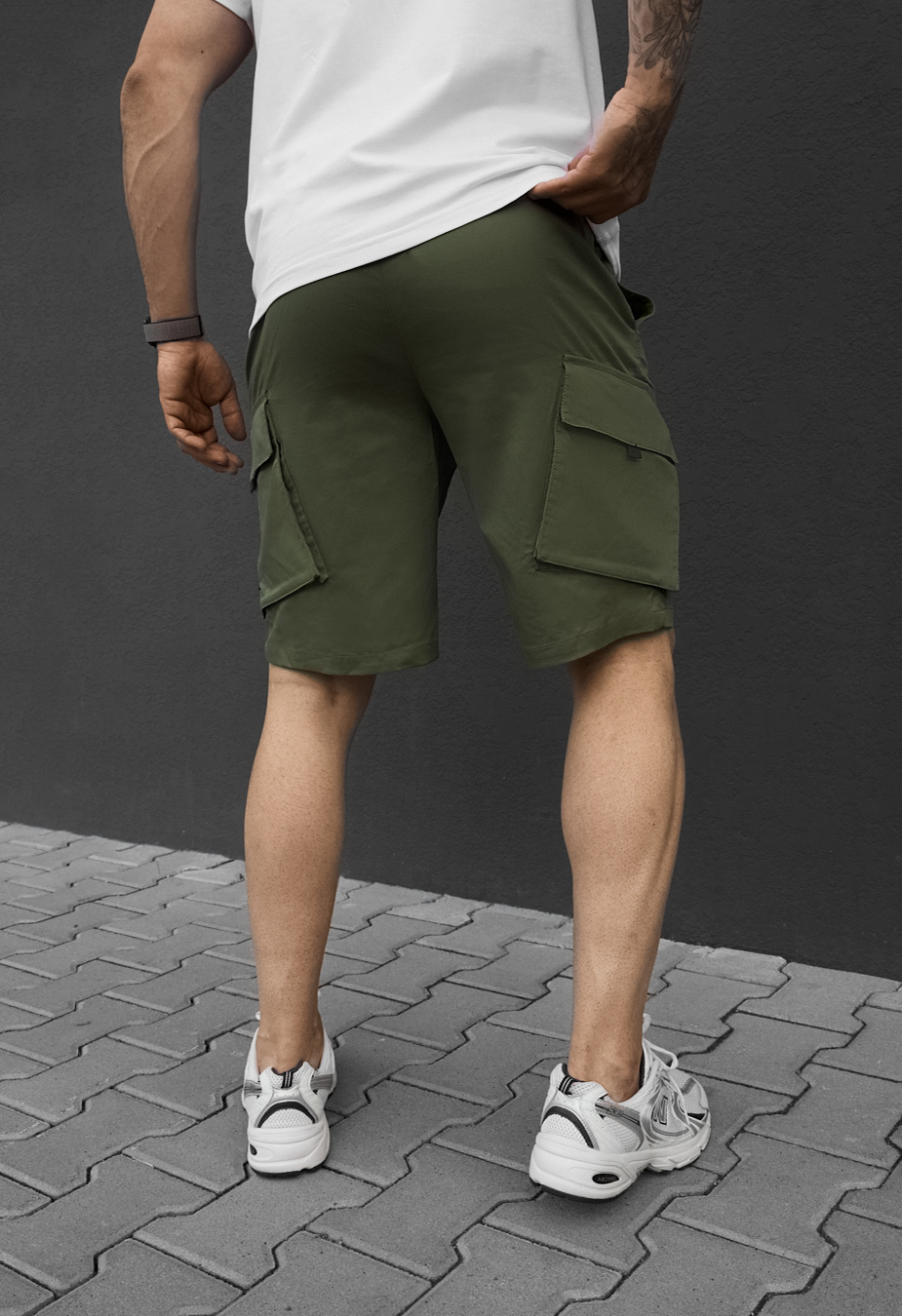 Spodenki Staff cargo ski khaki