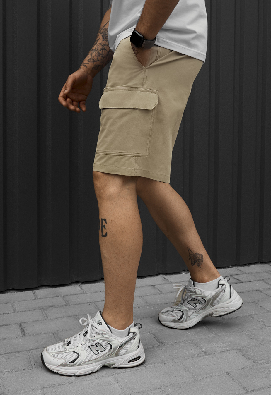 Spodenki Staff cargo kr olive