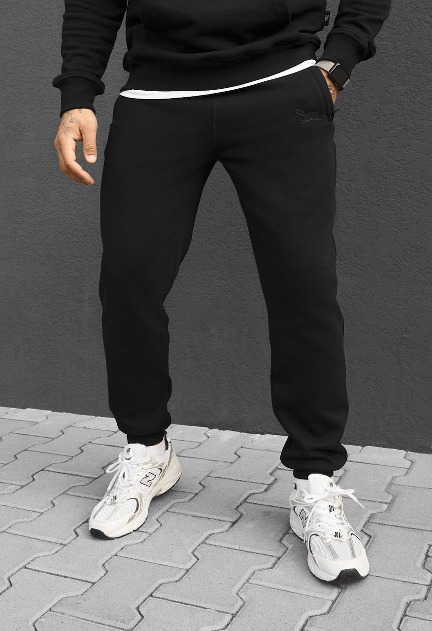 Spodnie dresowe Staff ho black logo fleece