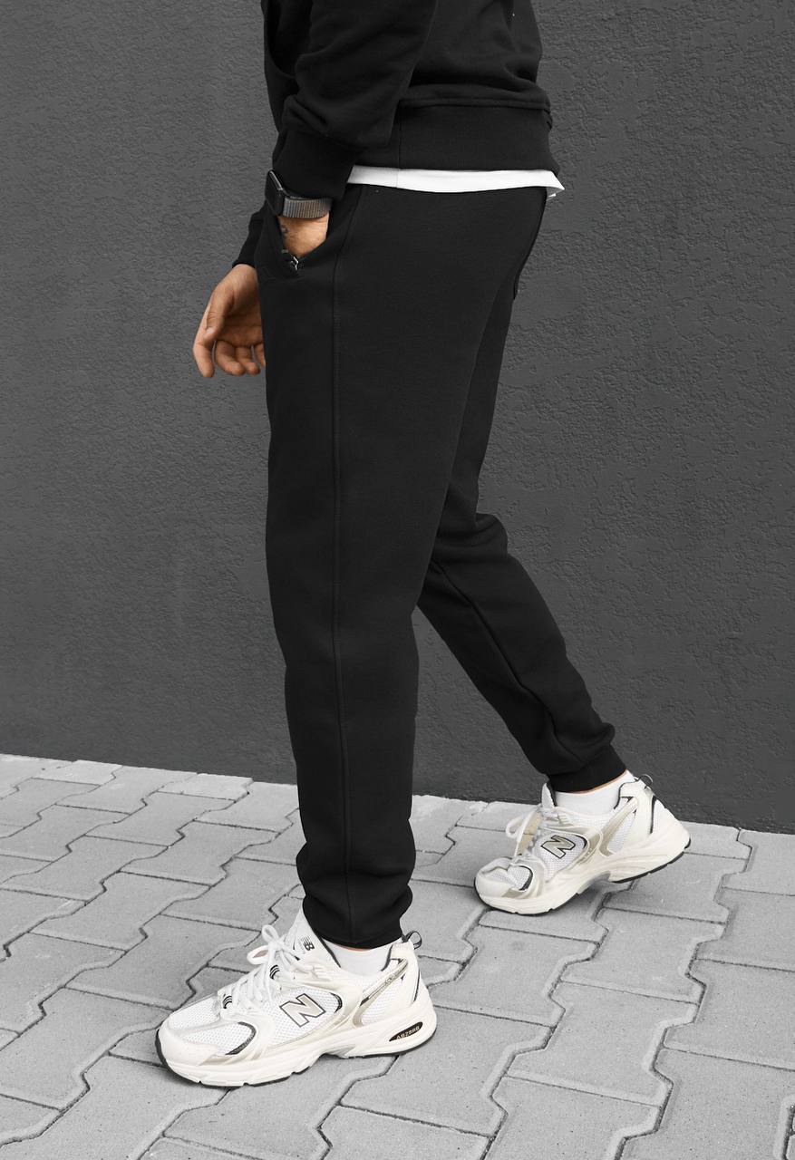 Spodnie dresowe Staff ho black logo fleece