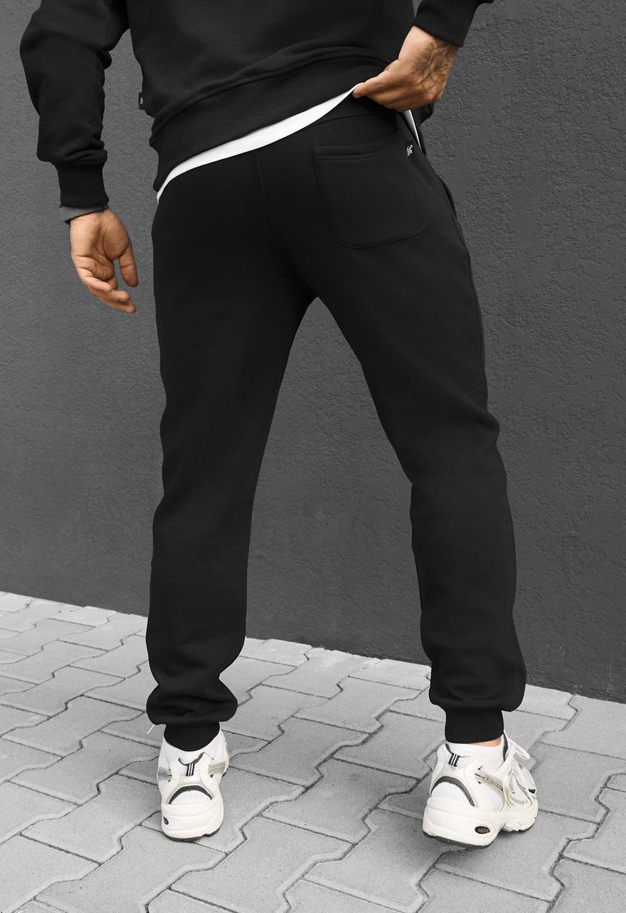 Spodnie dresowe Staff ho black logo fleece