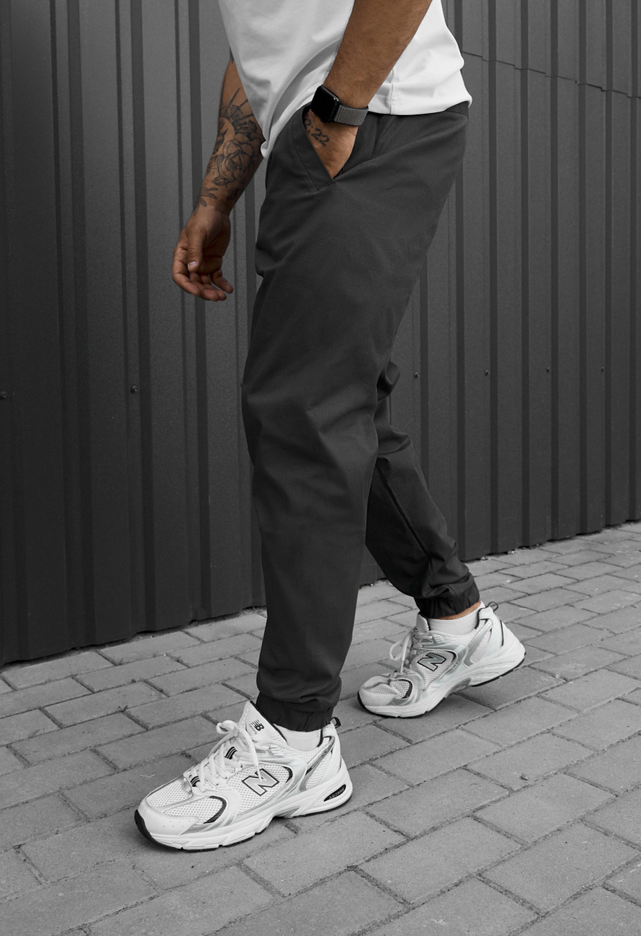 Joggery Staff pa gray