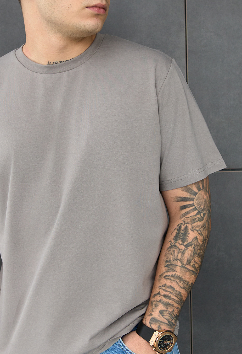 Koszulka Staff gray basic