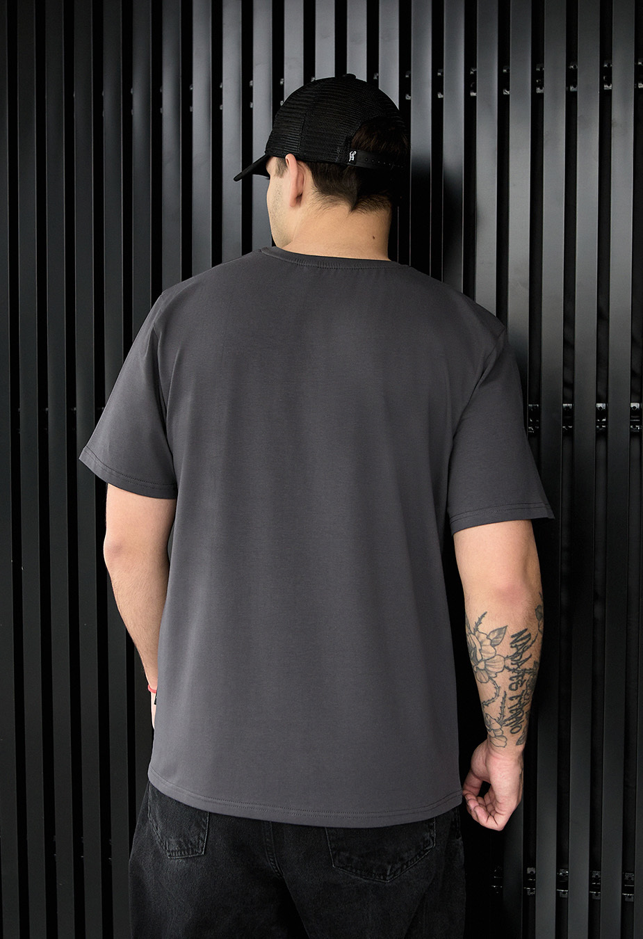 Koszulka Staff dark gray basic