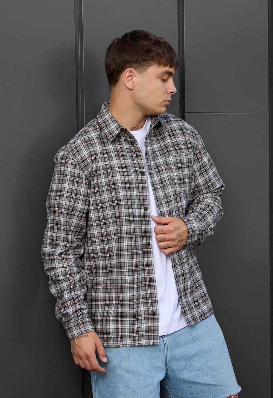 Koszula Staff ed dark gray