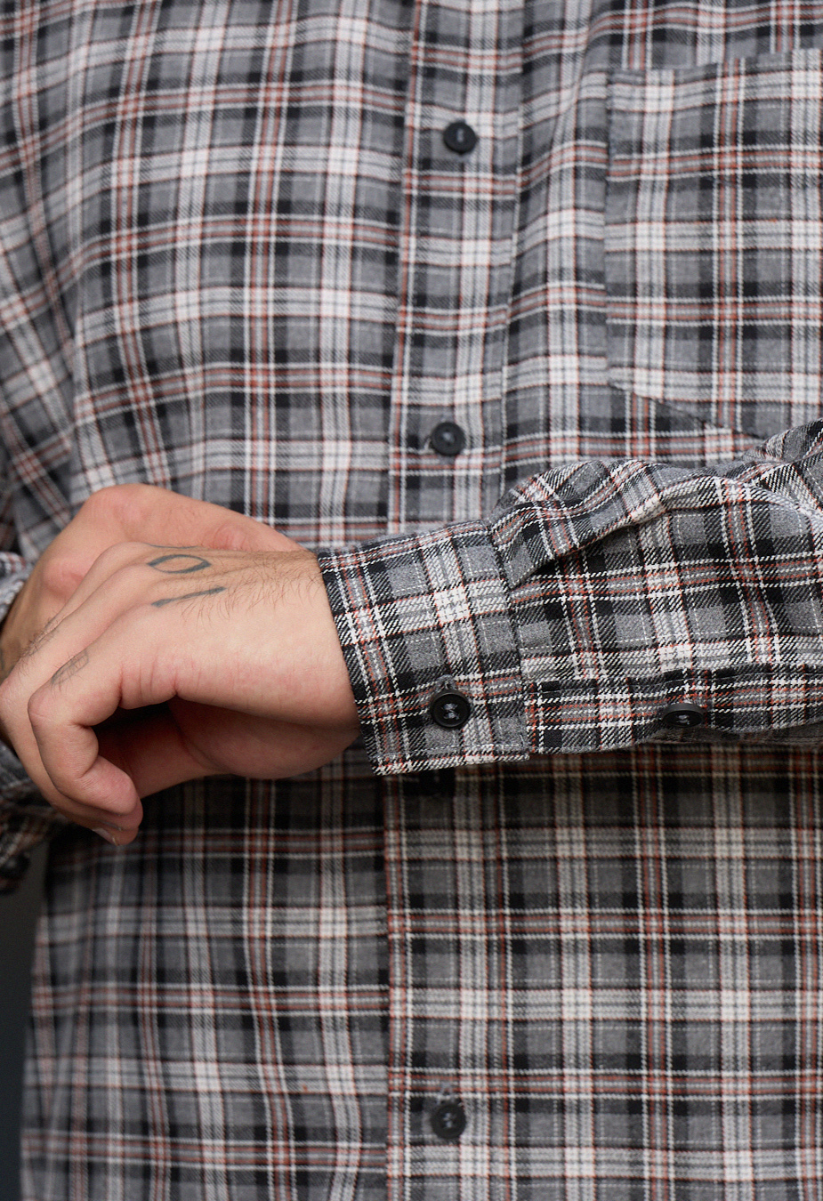 Koszula Staff ed dark gray