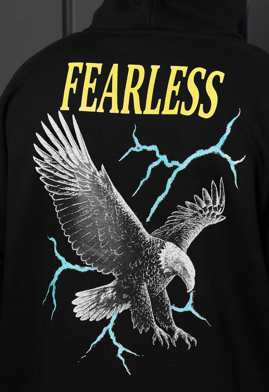 Bluza Staff fearless oversize fleece
