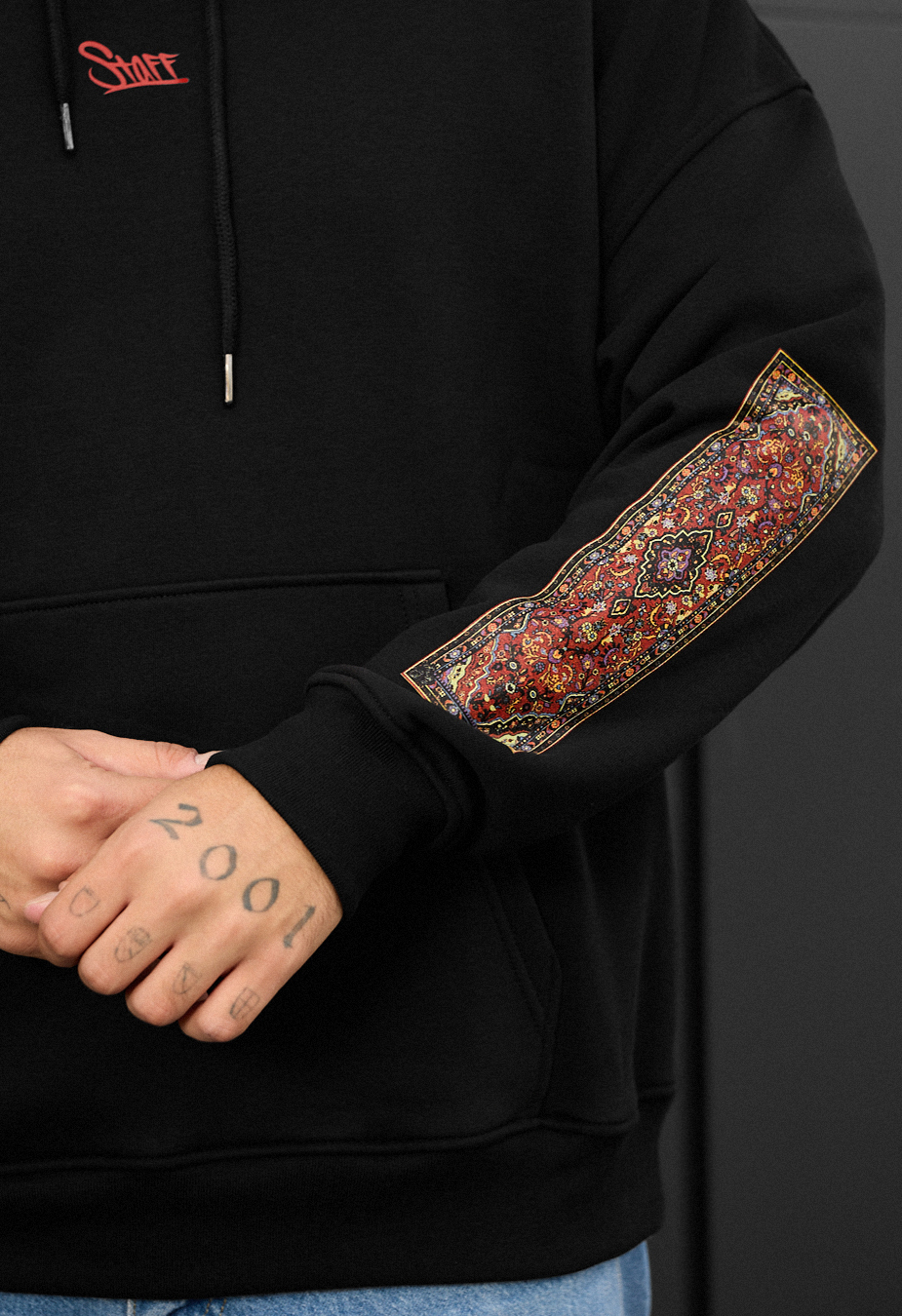 Bluza Staff ethno oversize fleece