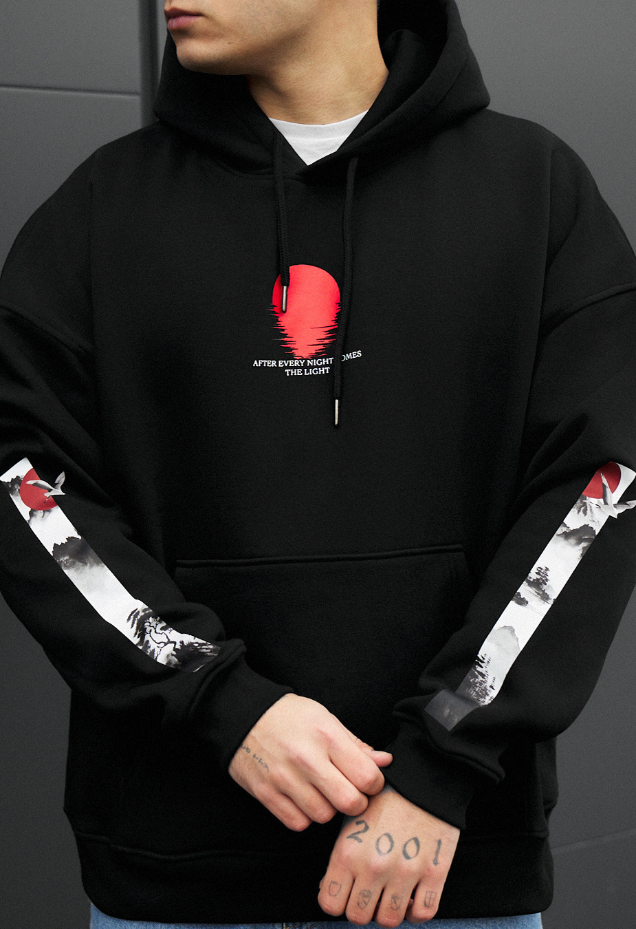 Bluza Staff the light oversize fleece