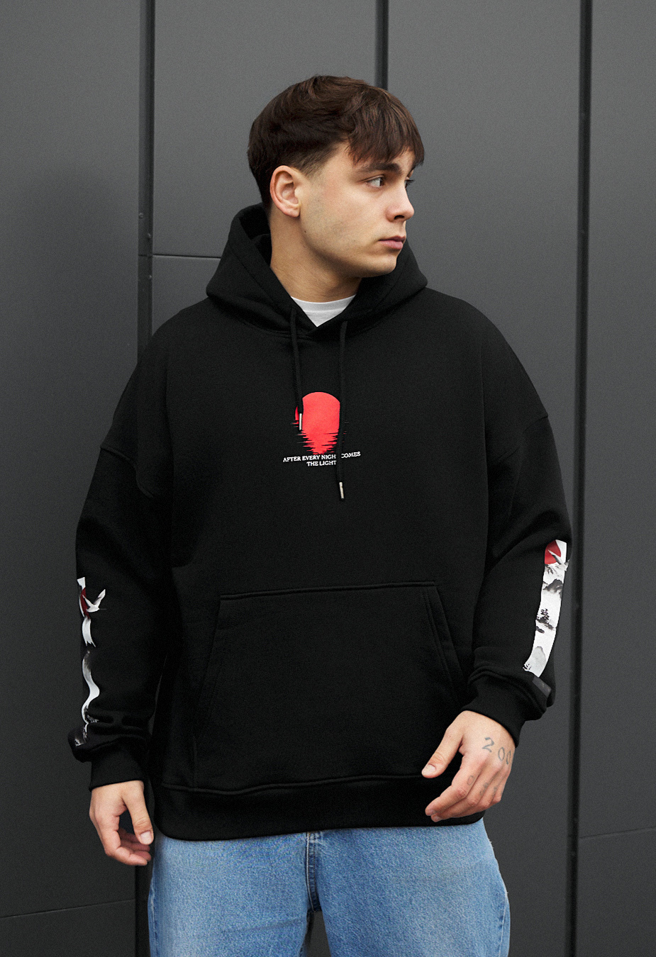 Bluza Staff the light oversize fleece