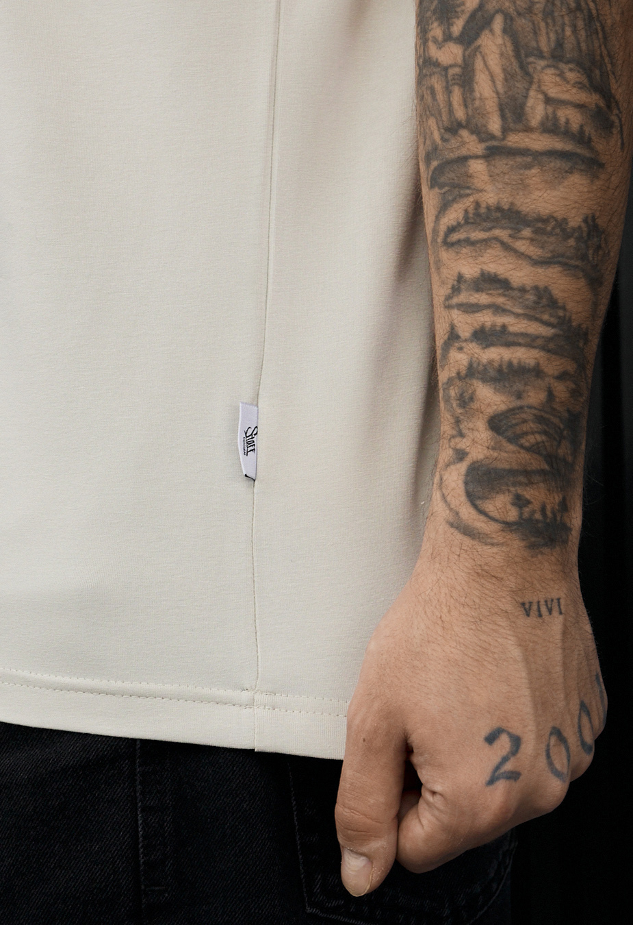 Koszulka Staff sa light beige