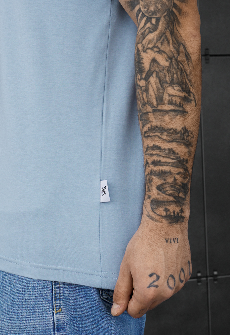 Koszulka Staff pi light blue