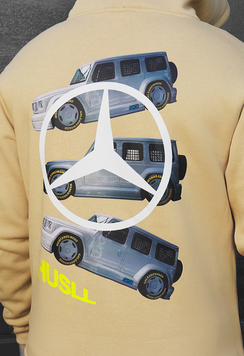 Bluza Staff x Husll G beige fleece