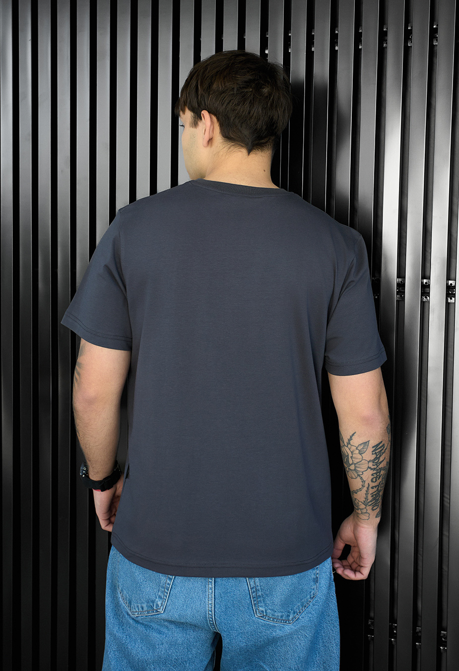 Koszulka Staff dark gray basic