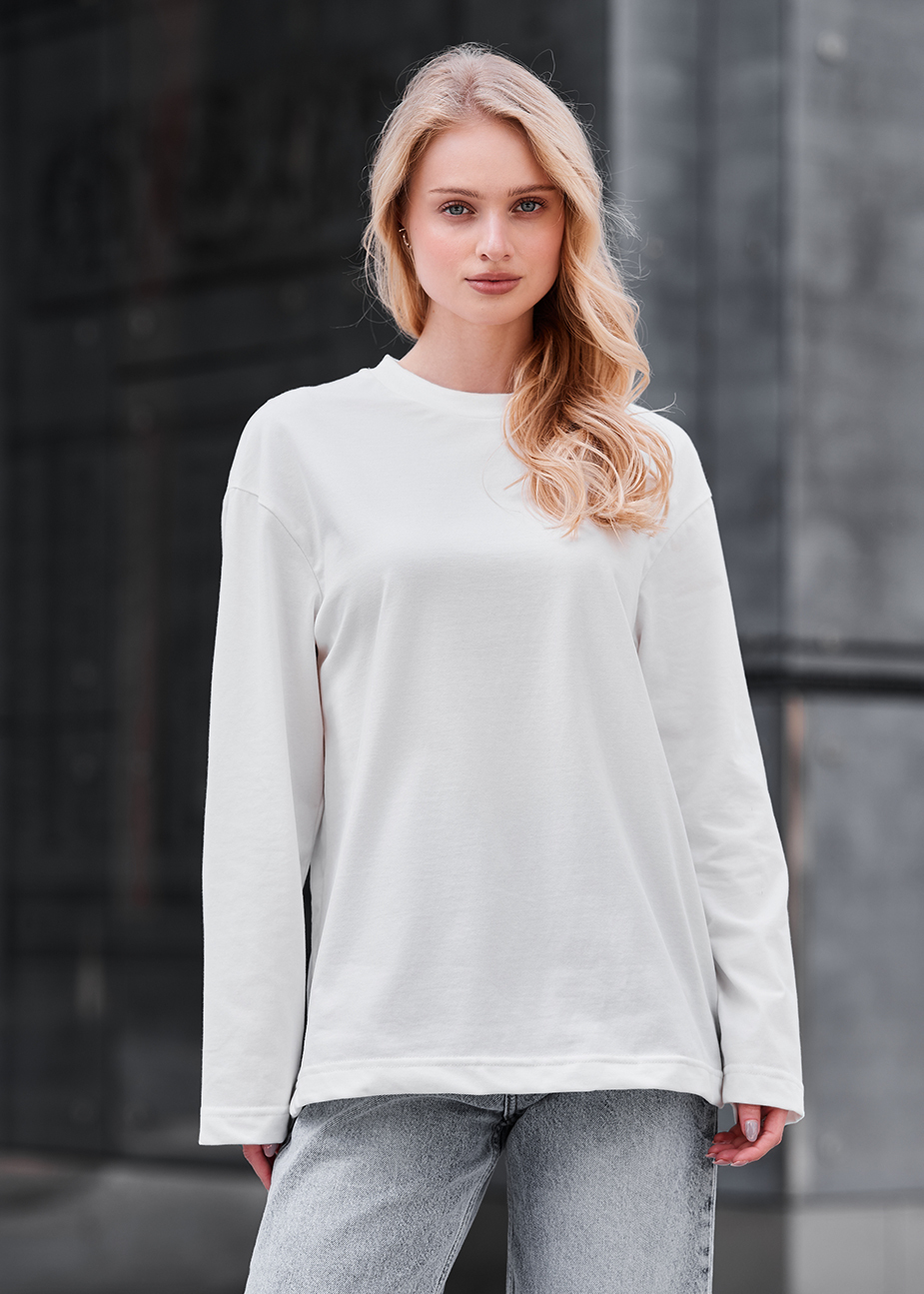 Longsleeve Staff os white