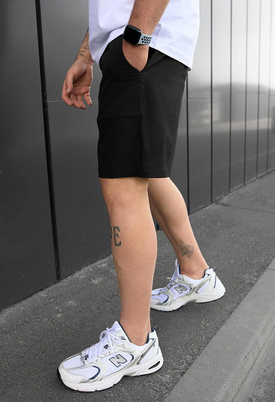 Spodenki Staff mac black