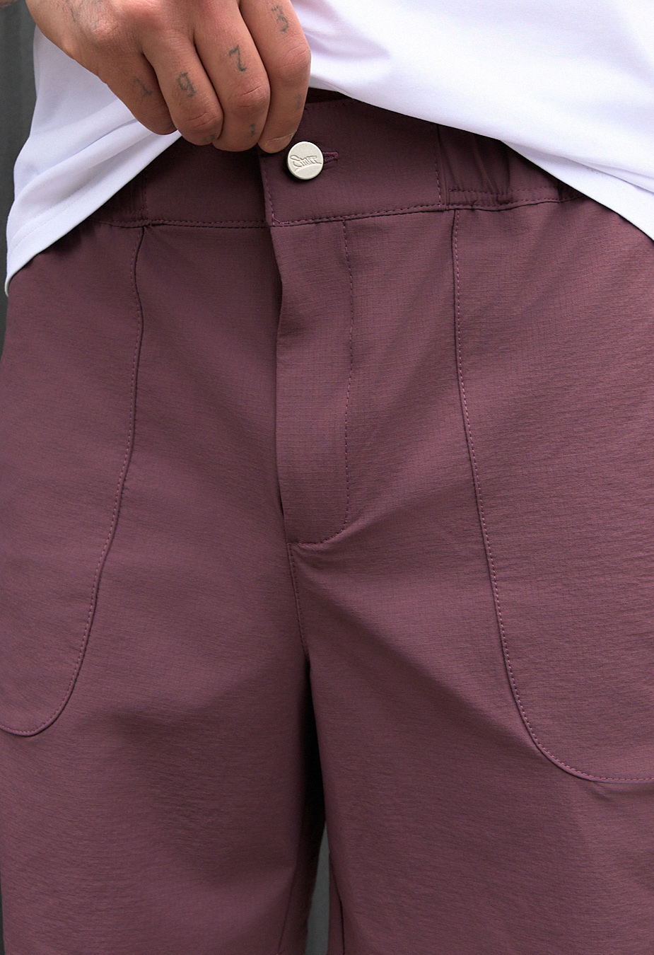 Spodenki Staff mac purple bordo