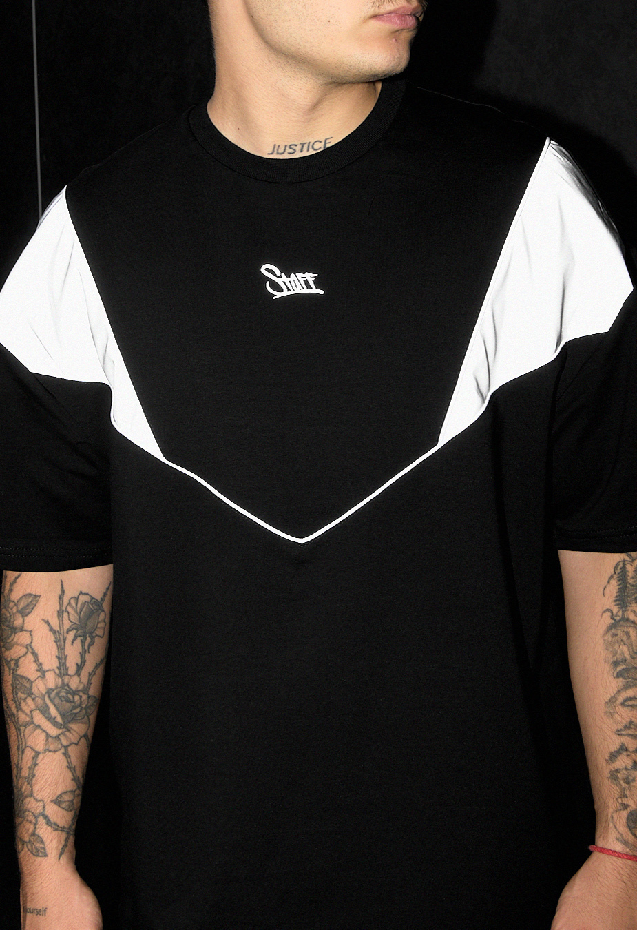 Koszulka Staff reflective logo oversize