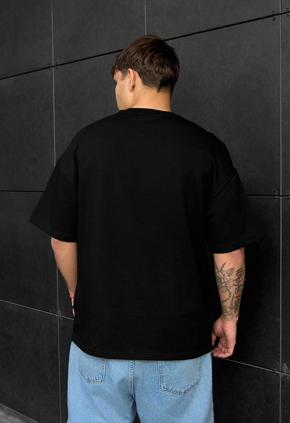 Koszulka Staff reflective logo oversize