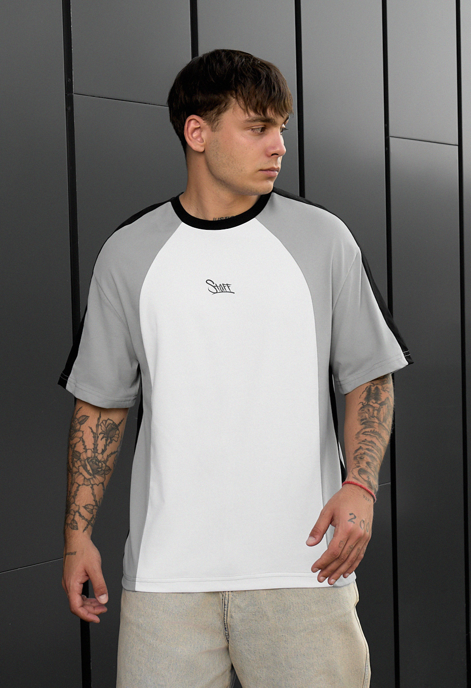 Koszulka Staff colors & logo oversize