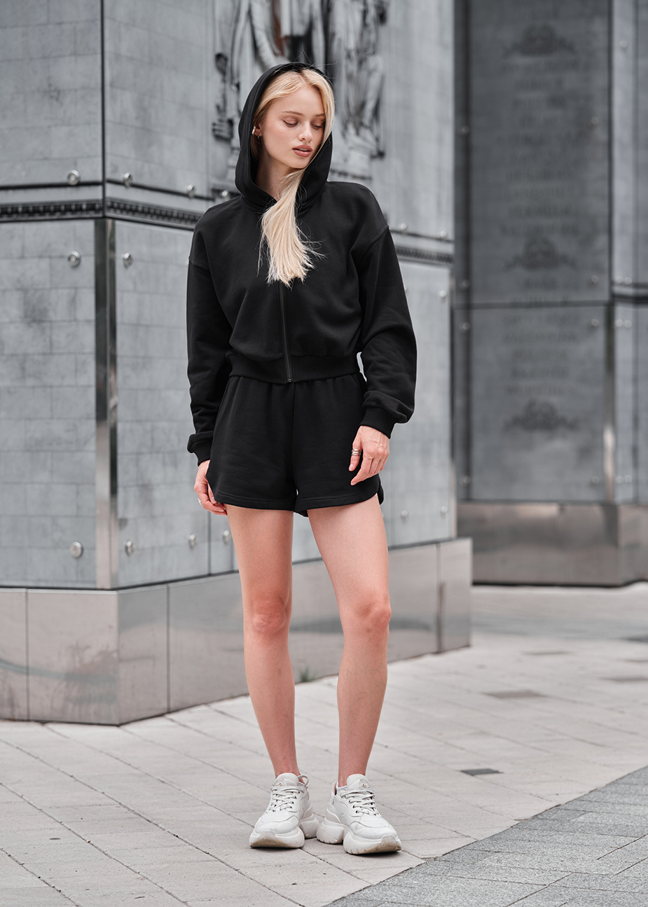 Komplet bluza + spodenki Staff fiz black