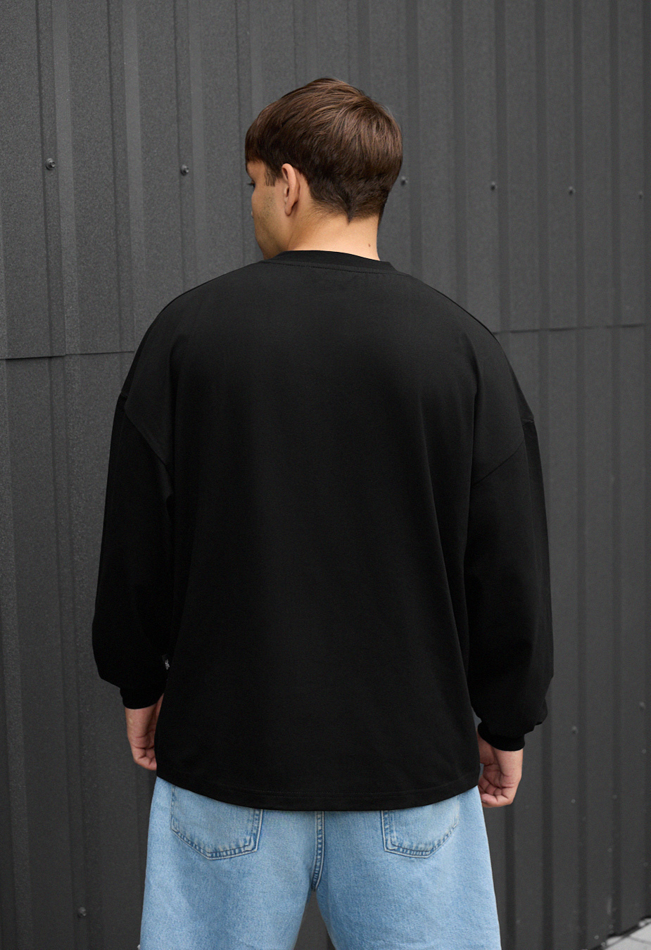 Longsleeve Staff black 2 oversize