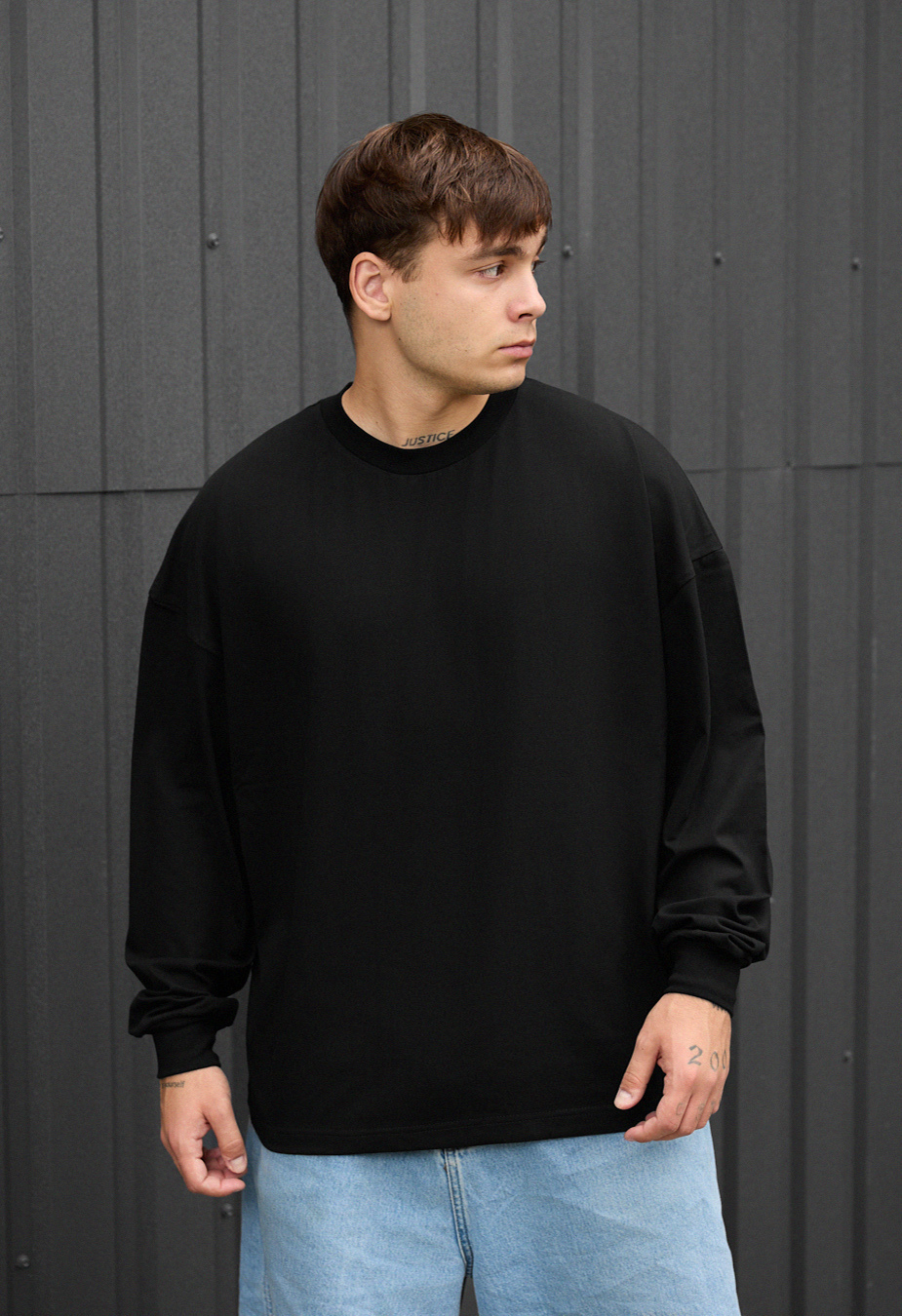Longsleeve Staff black 2 oversize