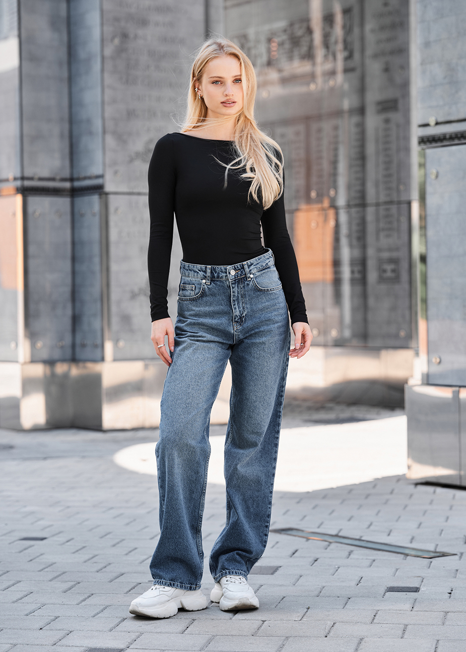 Longsleeve Staff ho black
