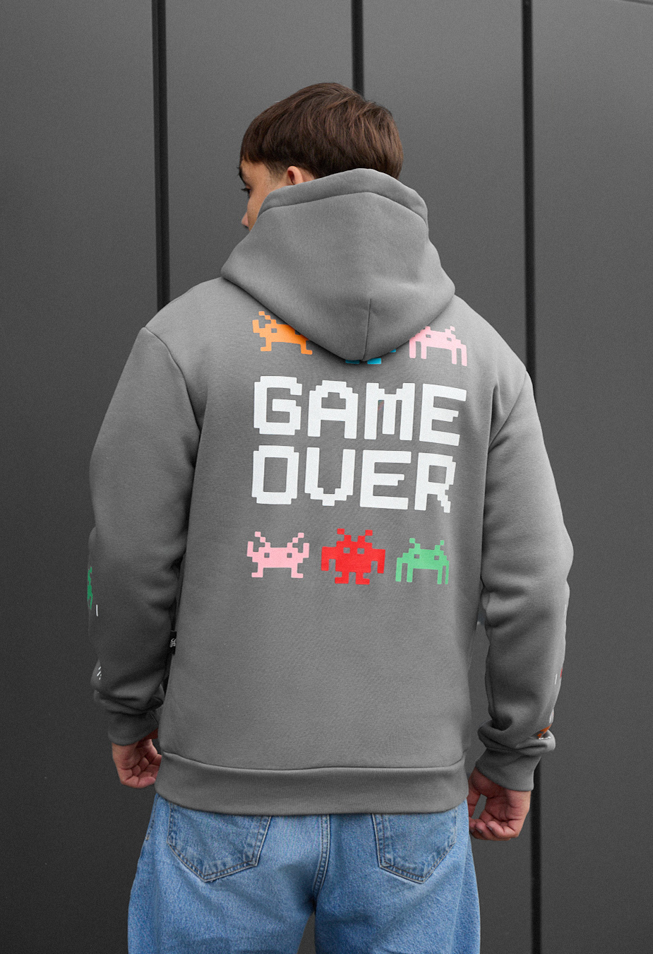 Bluza z kapturem Staff game over fleece
