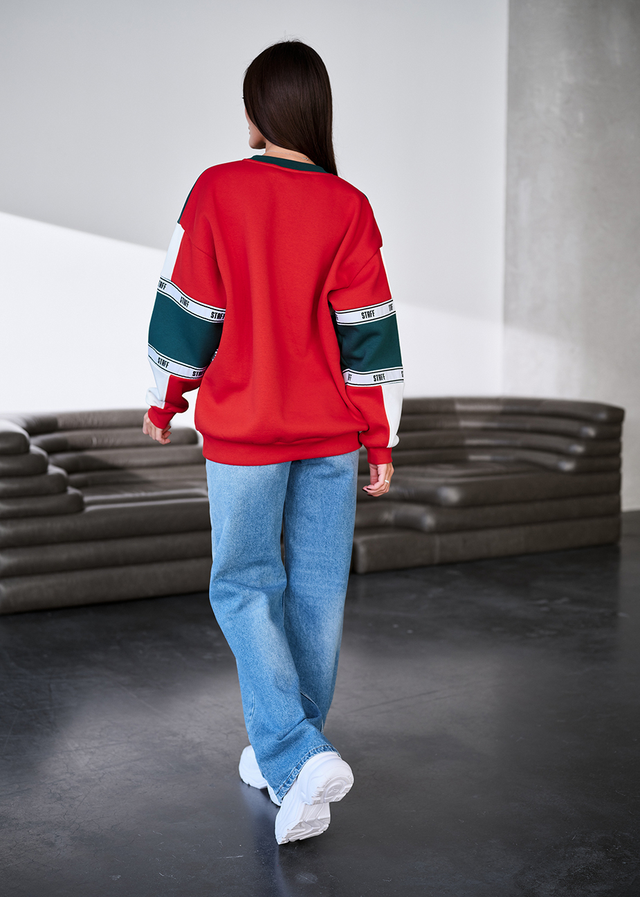 Bluza Staff girl boss 2 oversize fleece