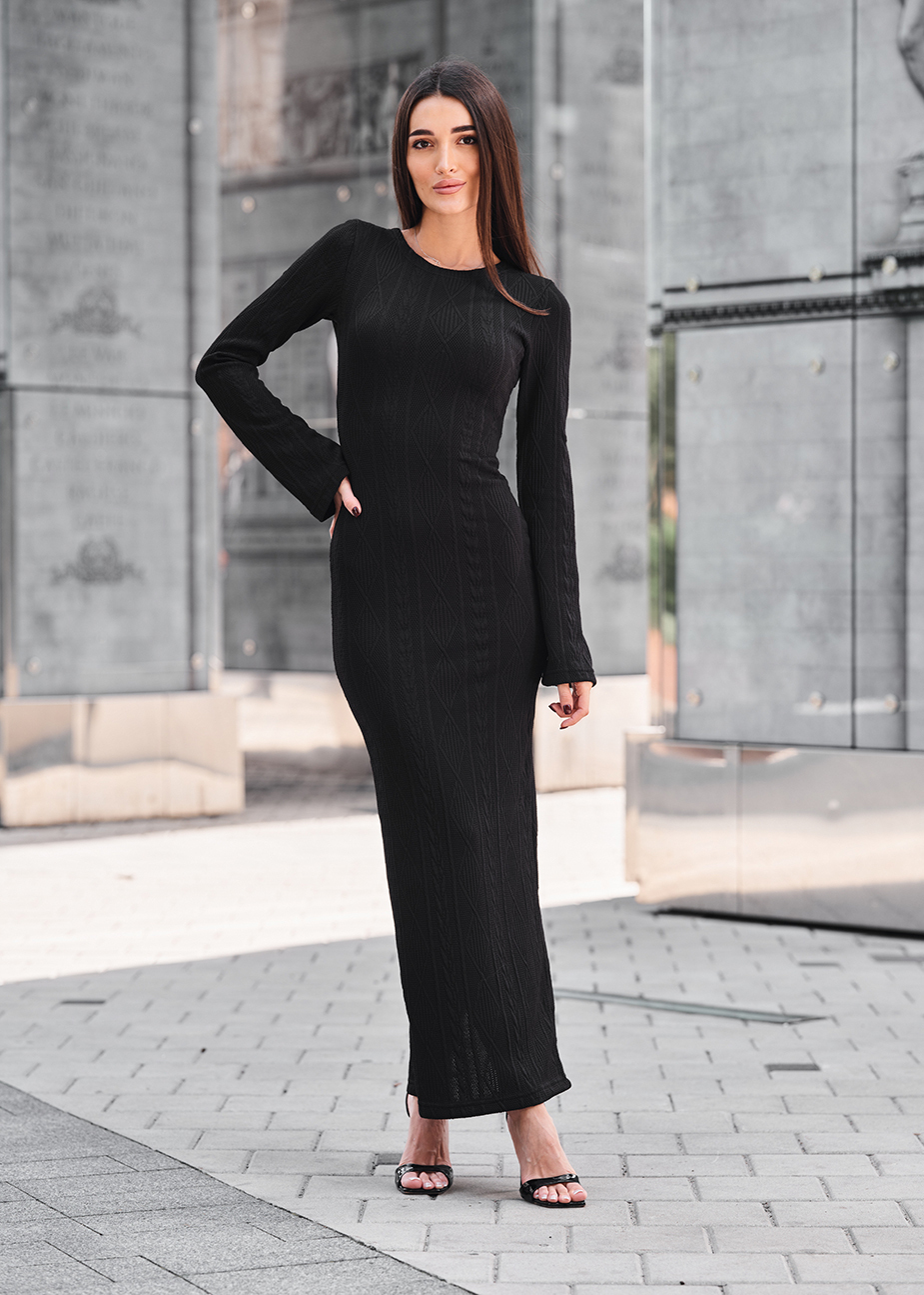 Sukienka Staff col black