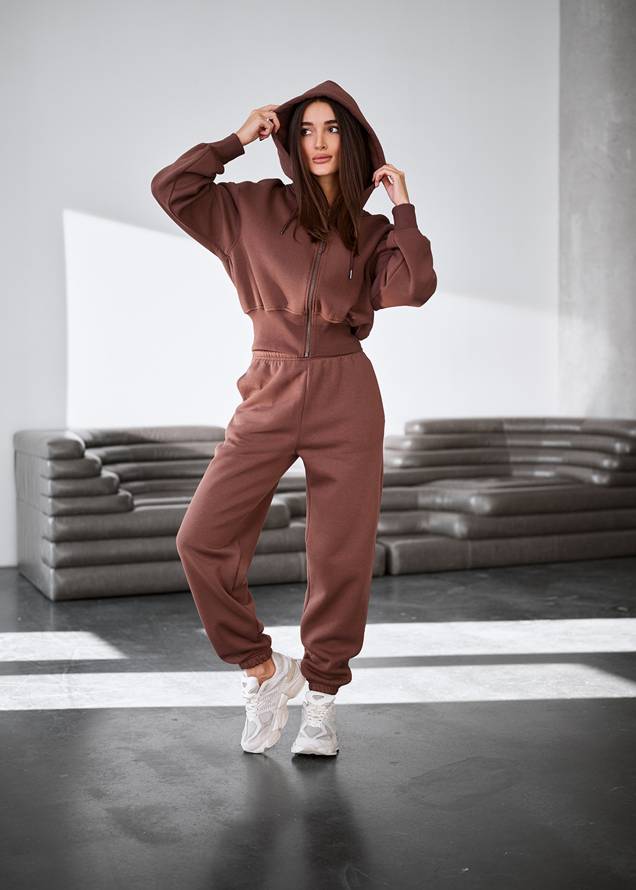 Dres Staff san brown fleece